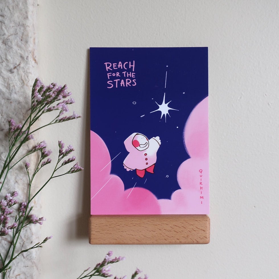 reach for the stars! print